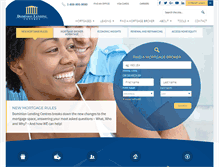 Tablet Screenshot of dominionlending.ca